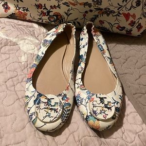 Tory Burch Minnie travel flats